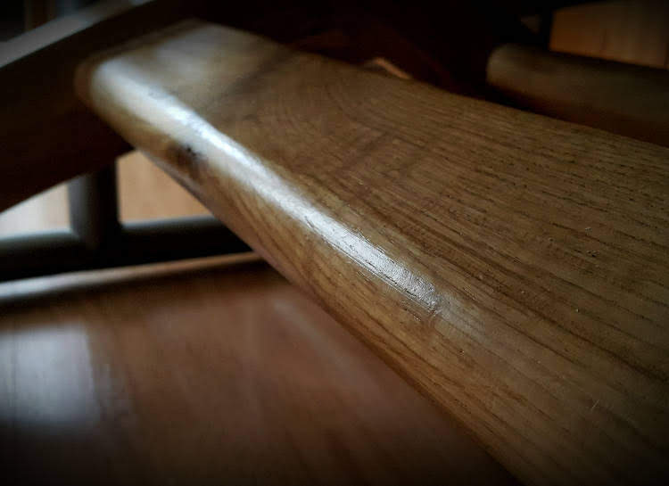 lite drewno fotel ergonomiczny